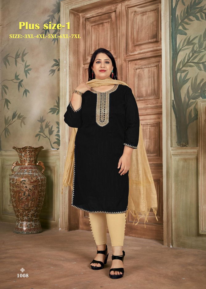 Plus Size V 1 Designer Kurtis Catalog